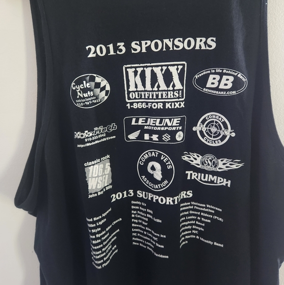 Mens J'Ville Bike Bash 2013 Graphic Tank Size 2Xl - Picture 7 of 7